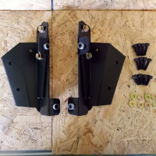 Bracket spion R25 + Bracket WS adjustable Nmax Old Lama