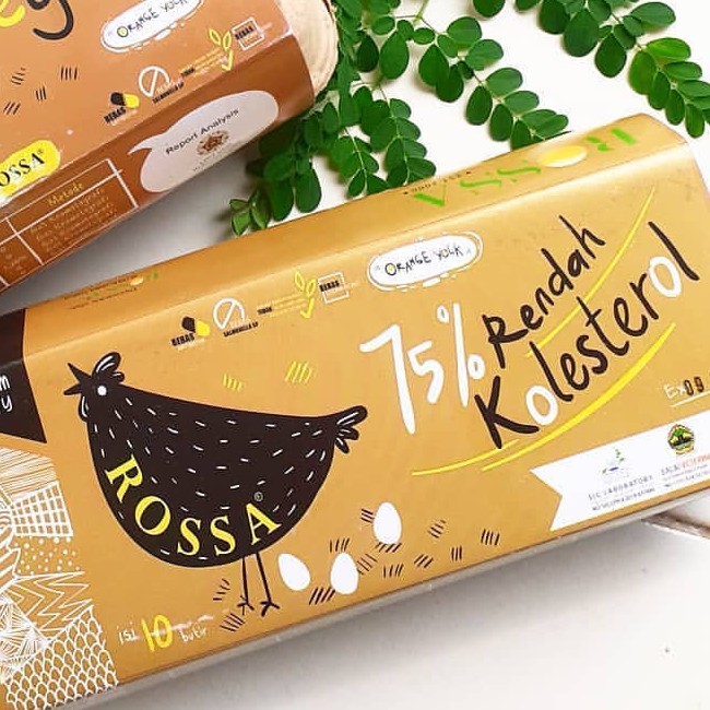 

Rossa Telur Ayam Negeri low Colestrol (10 butir)