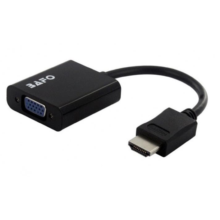 Accessories Kabel HDMI To VGA + Audio - Merk Bafo (BF-3369)