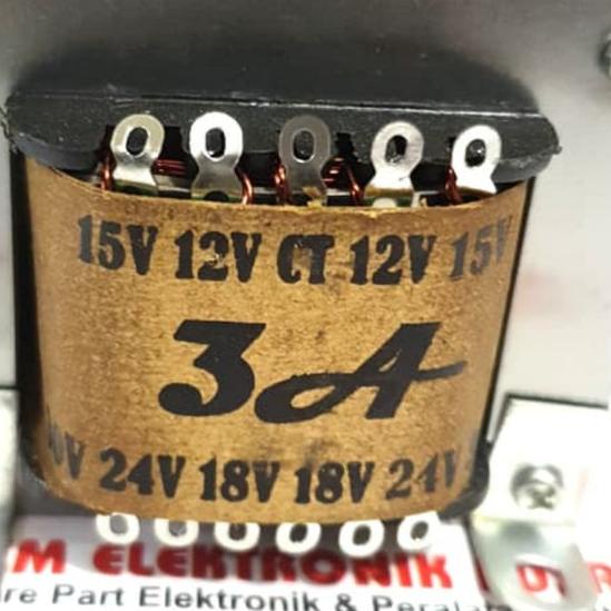 ➽ trafo travo mitsumi 3a ct 24v 30v ℮