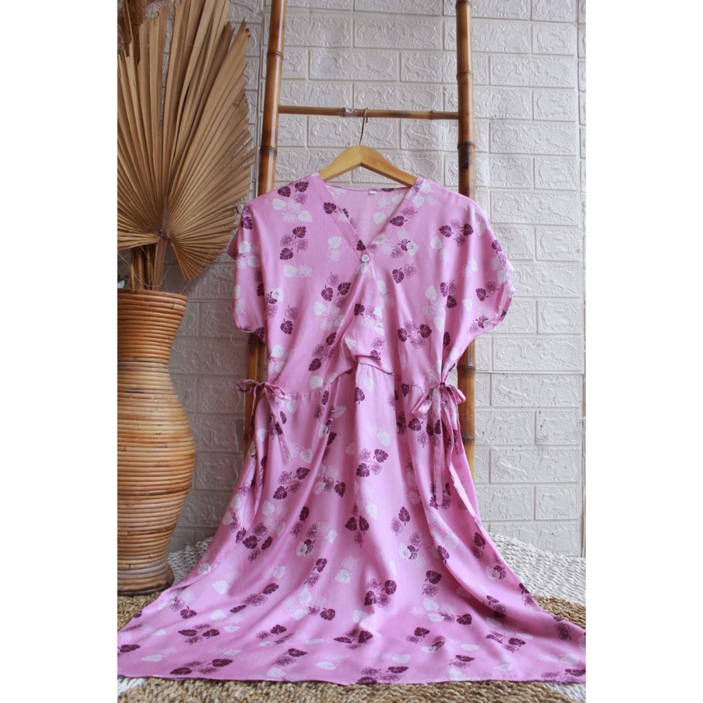 Daster Kekinian Daster Kimono Motif KY