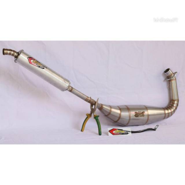 Knalpot Creampie Jogja Ns2 Stainless Ninja R/SS