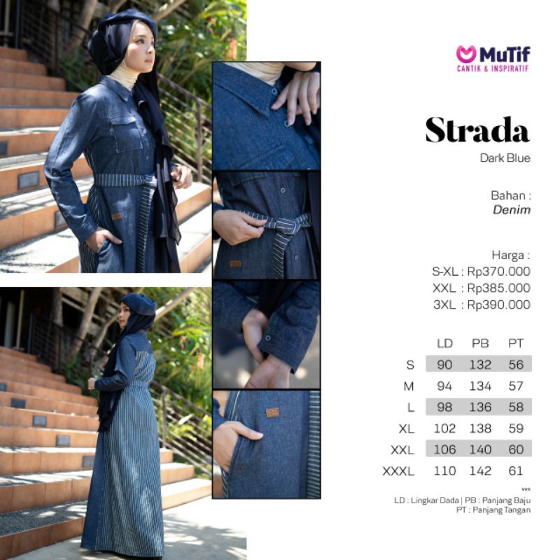 GAMIS TERBARU 2021 STRADA BY MUTIF