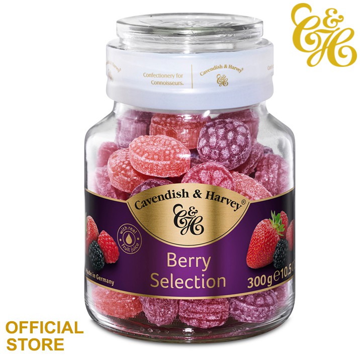 

Cavendish & Harvey Berry Candies Jar 300g