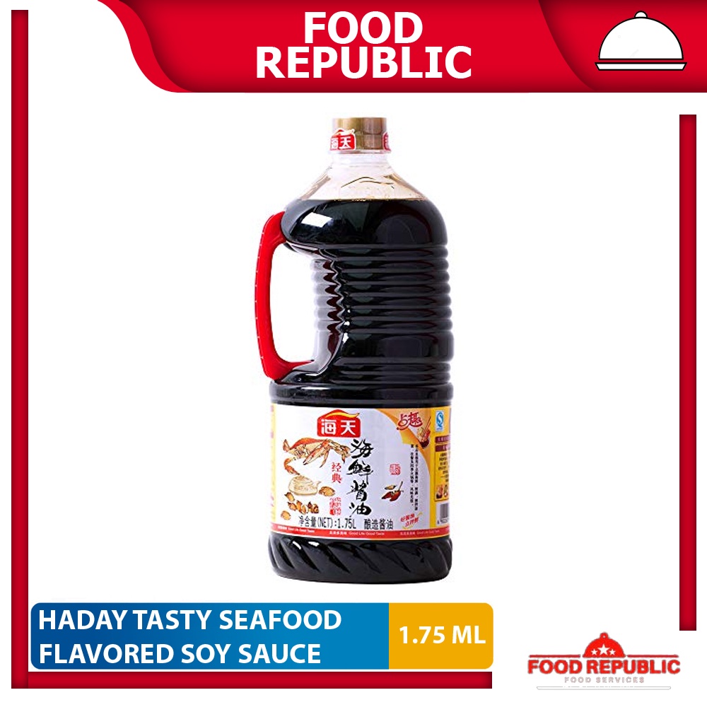 Haday Seafood Soy Sauce 500 ml Kecap Asin Tasty HaiTian Halal