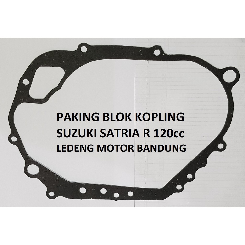 Eceran Gasket Paking Blok Kopling Suzuki Satria R 120cc Packing Lokal