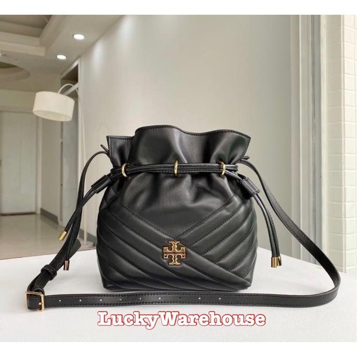 Tory Burch Kira Chevron Bucket Bag - ORIGINAL 100%