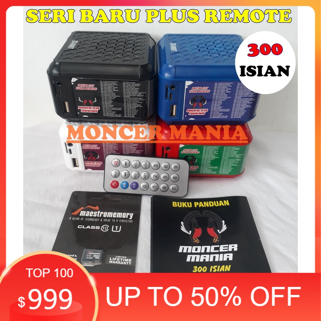 KS11D PLUS REMOTESPEAKER BURUNG ZB800BT BATRE BESAR 300 ISIAN SPEAKER MASTERAN SPEAKER BURUNG SPEAKE