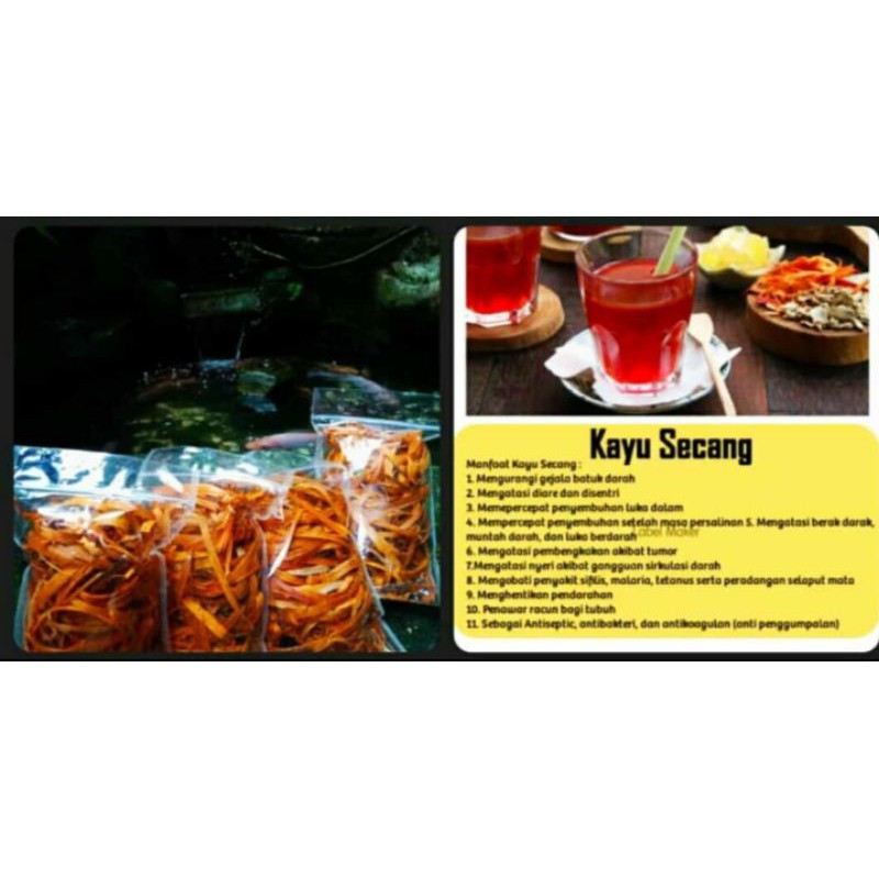 

Kayu Secang Minuman kesehatan100%