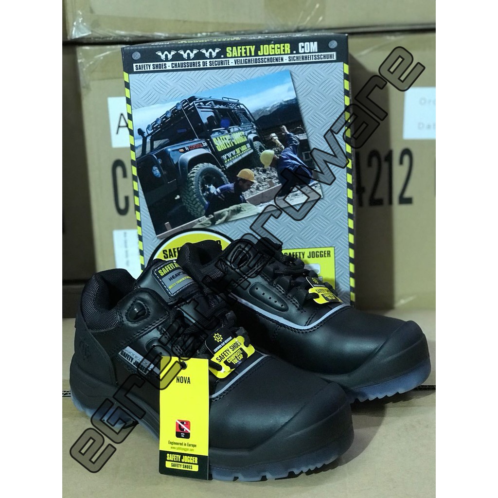 Safety Shoes  Safety Jogger  Nova S3 sepatu safety kulit  