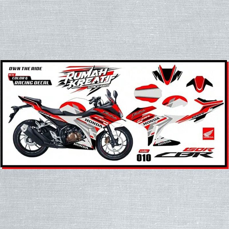 Decal Sticker Striping Variasi Fullbody Honda Cbr 150 R Facelift 2017 2019 3 Shopee Indonesia