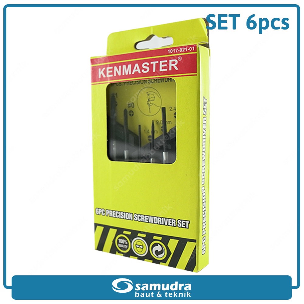 Kenmaster Obeng Jam Set Kecil 6 Pcs