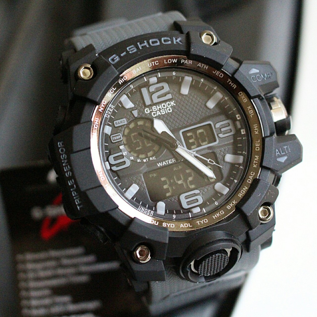 jam tangan G-shock casio pria murah / jtr 1071 abu