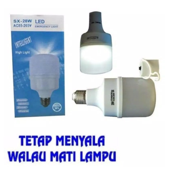 Lampu Emergency 28 Watt / Bohlam Emergency / Lampu Cerdas / Lampu Emergency LED / Lampu Gantung / Lampu Darurat