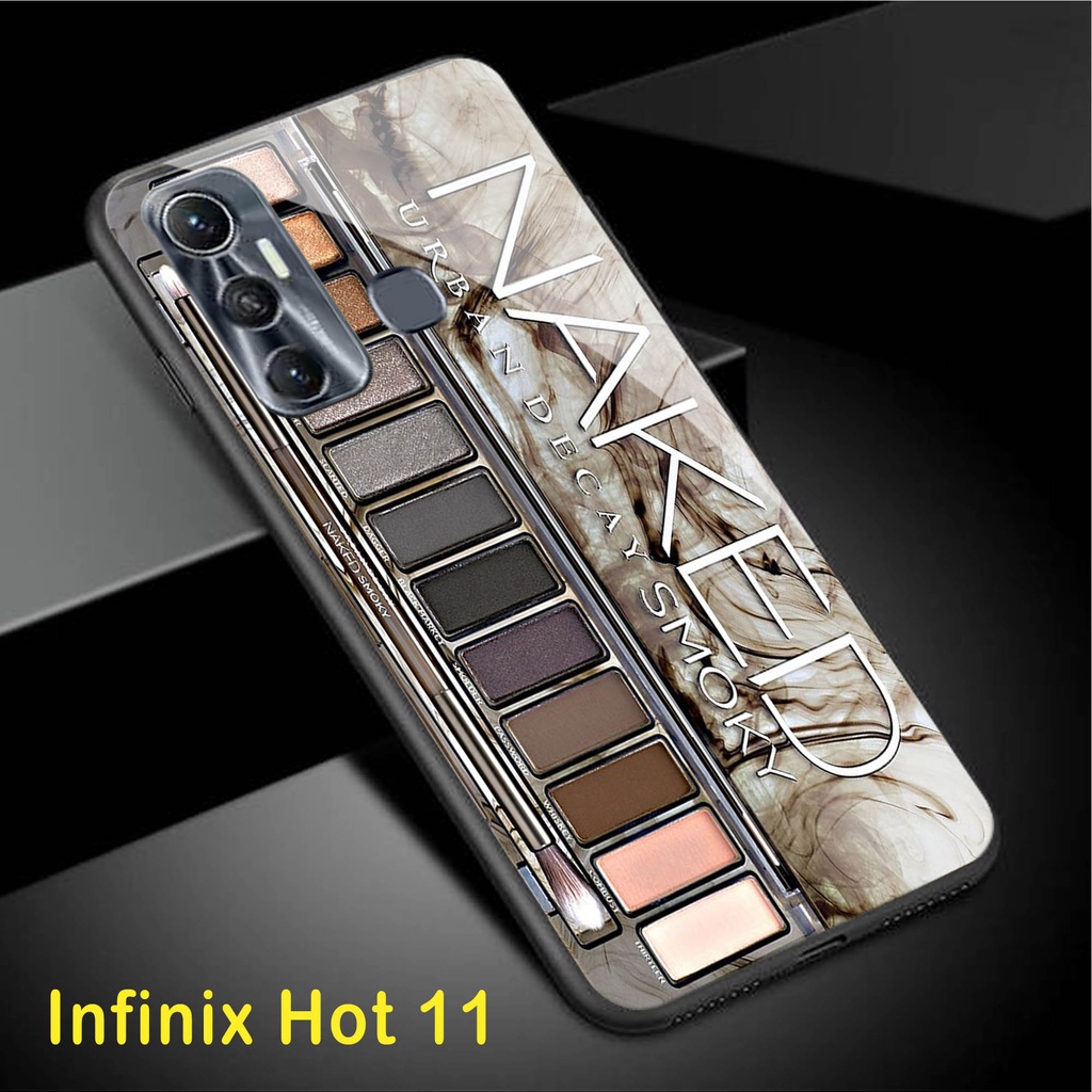(S09) Softcase Kaca INFINIX HOT 11 - casing handphone - INFINIX HOT 11 - pelindung handphone - INFINIX HOT 11
