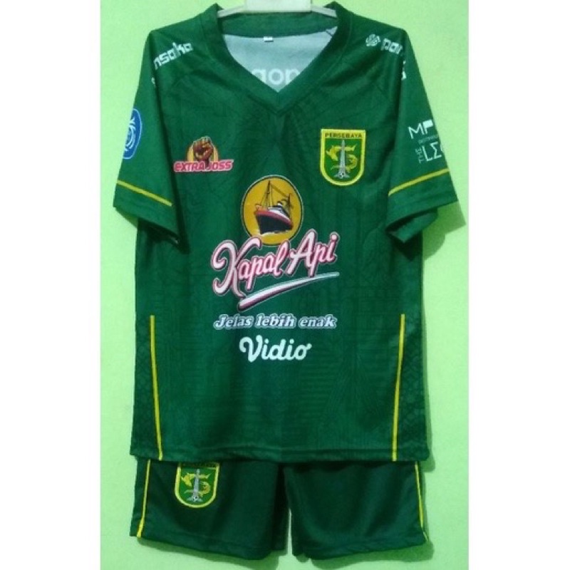 SETELAN JERSEY PERSEBAYA ANAK KIDS BONEK PRINTING