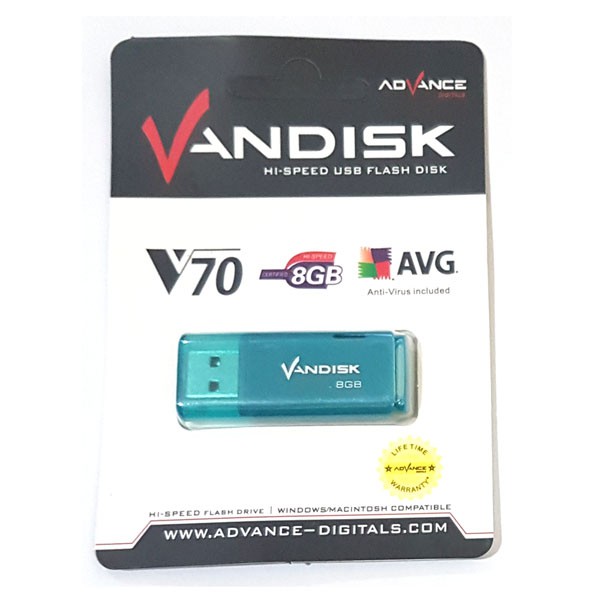 INTRED Vandisk V70 Flashdisk 8GB
