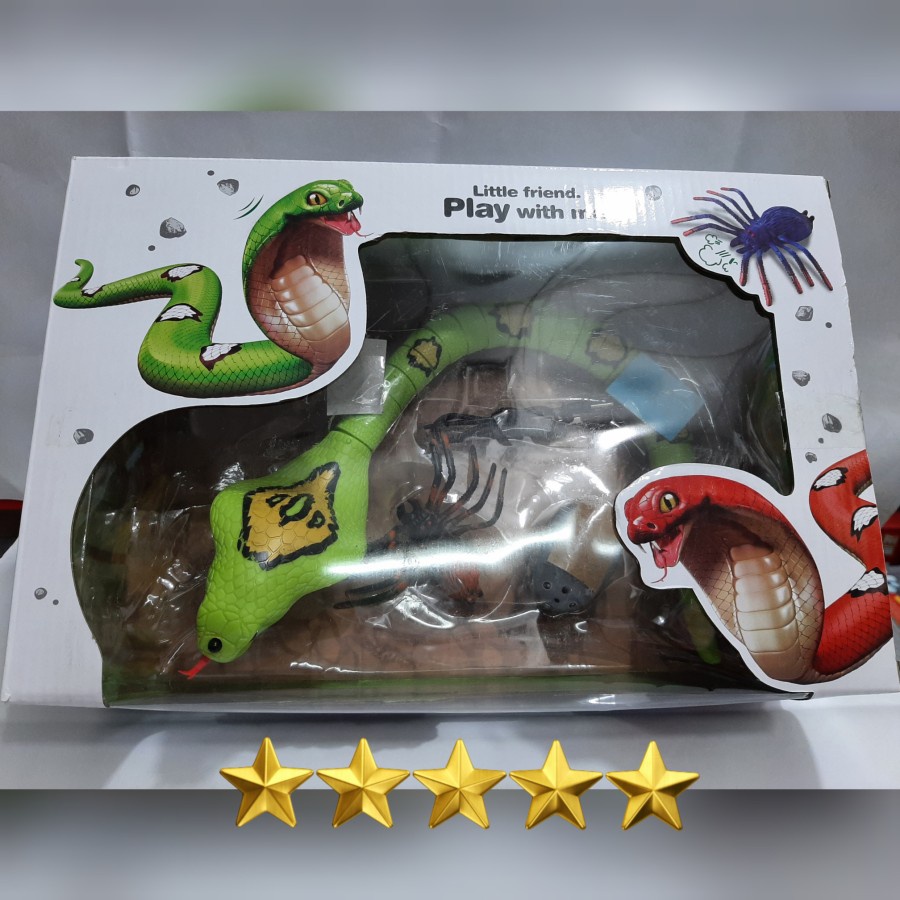toys Mainan Ular Cobra Remote Control