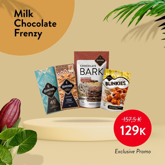 

Promo Terbatas - Milk Chocolate Frenzy