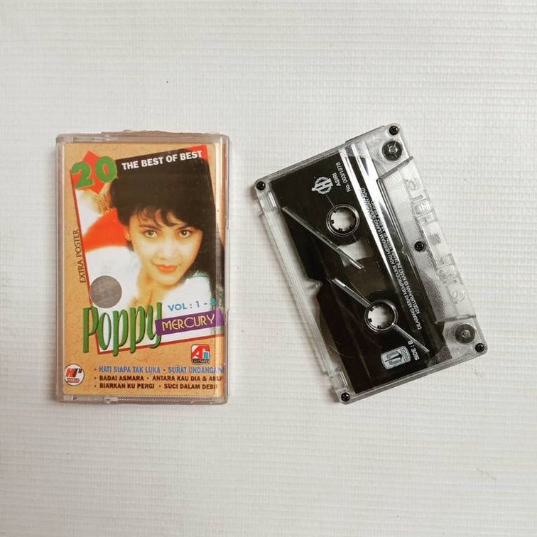 kaset pita poppy mercury the best of best