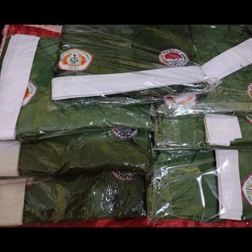 Seragam Asad / Baju Asad Pria Hijau dan Hitam Usia 3 tahun - Dewasa