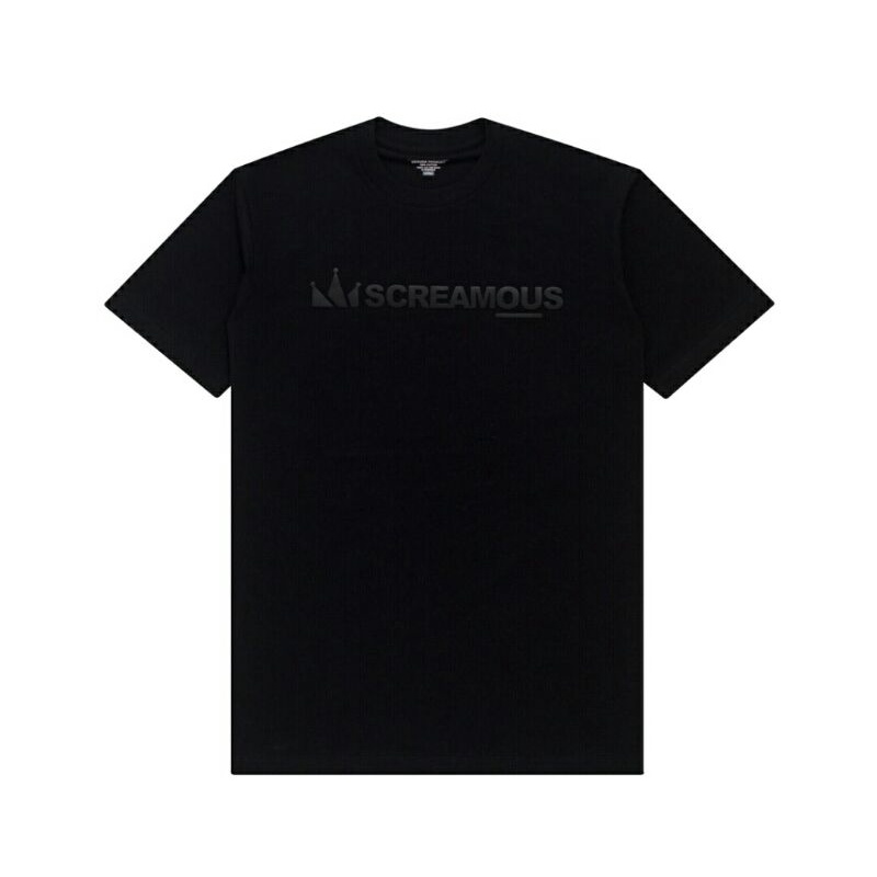 Screamous T-shirt Legend Black On Black