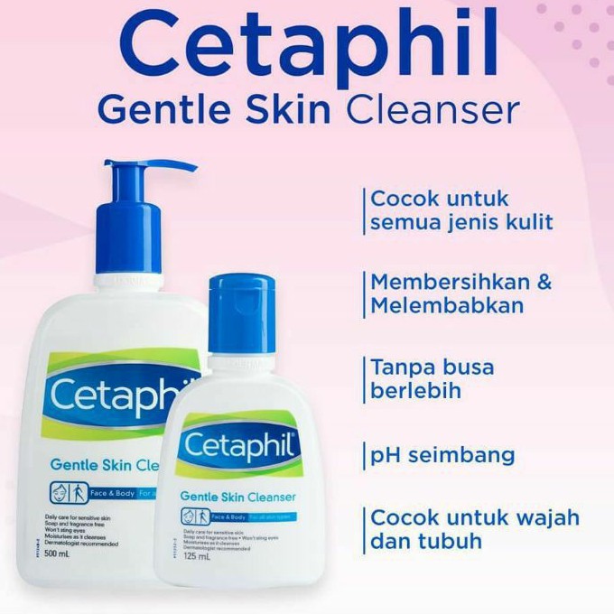 Cetaphil Gentle Skin Cleanser 59 ml 125 ml 250 ml 500 ml