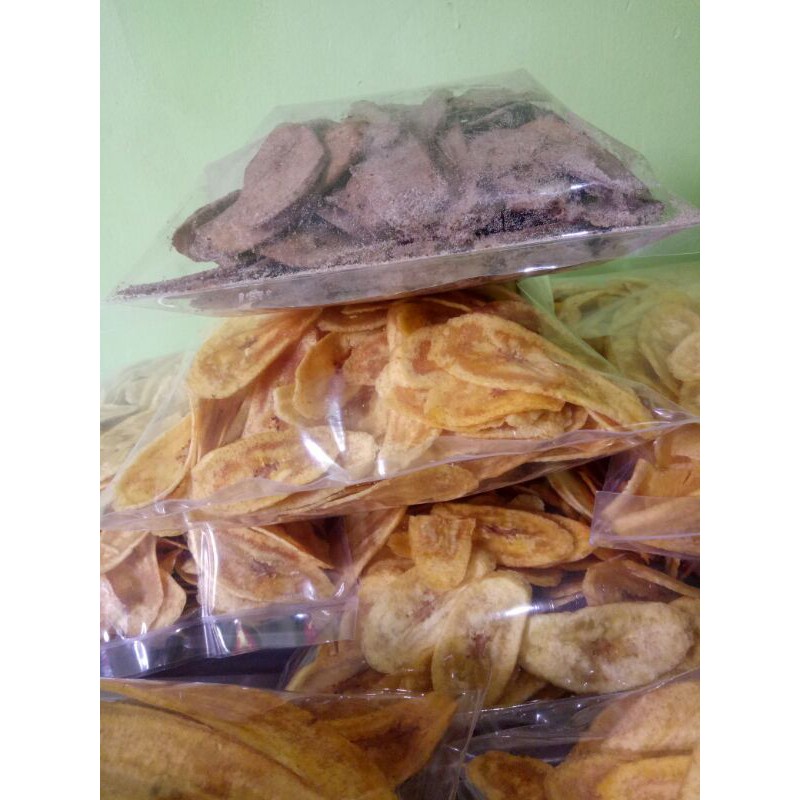 

cemilan keripik pisang 250gr