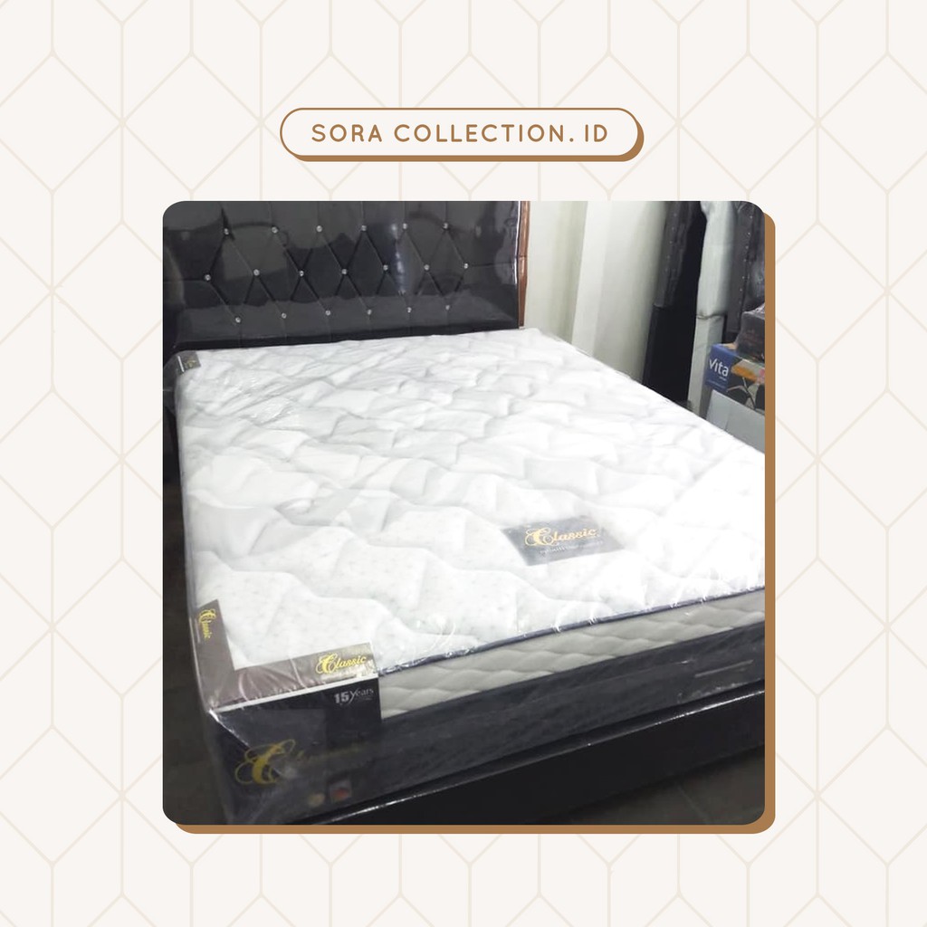 Kasur Springbed Classic Gold Plushtop by Elite Springbed Uk 160x200 ( hanya kasur )