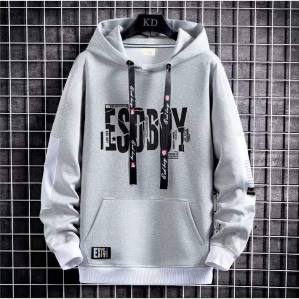Cod Jaket Sweater Hoodie Distro Pria Sweeter Hudy NY Laki Laki Sweter Hudie Putih Cowok Suiter Hody Cowo Sewiter Hudie Keren Sweeater Hodiee NewYork Swater Hudie Trendi Sweather Hoody Remaja Switter Hoddy Simple Swetter Hodei Suwiter Bandung M L XL XXL-Esboy Abu