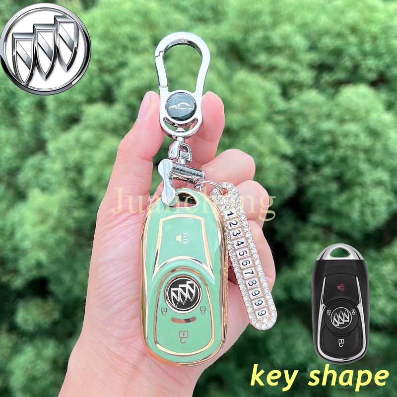 Case Pelindung Kunci Mobil Bahan TPU Lembut Untuk OPEL Astra Buick Encore ENVISION LACROSSE Vinfast