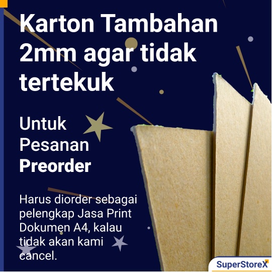 

Tambahan Packing Karton 2mm – Preorder