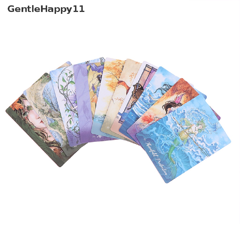 Gentlehappy 1Box Foxfire Kartu Oracle Tarot Ramalan Ramalan Deck Party Board Game Tarot