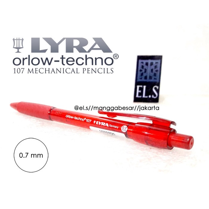 

Kusus Hari Ini 0.7 Lyra Orlow Techno 107 Mechanical Pencil Terlaris