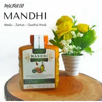 Madu MANDHI Qusthul Hindi 500 gram ||| Madu 6 in 1 Mix Herbal Original