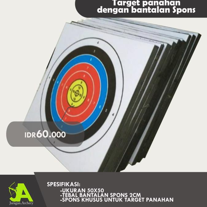 Bantalan target busa target spons target panahan