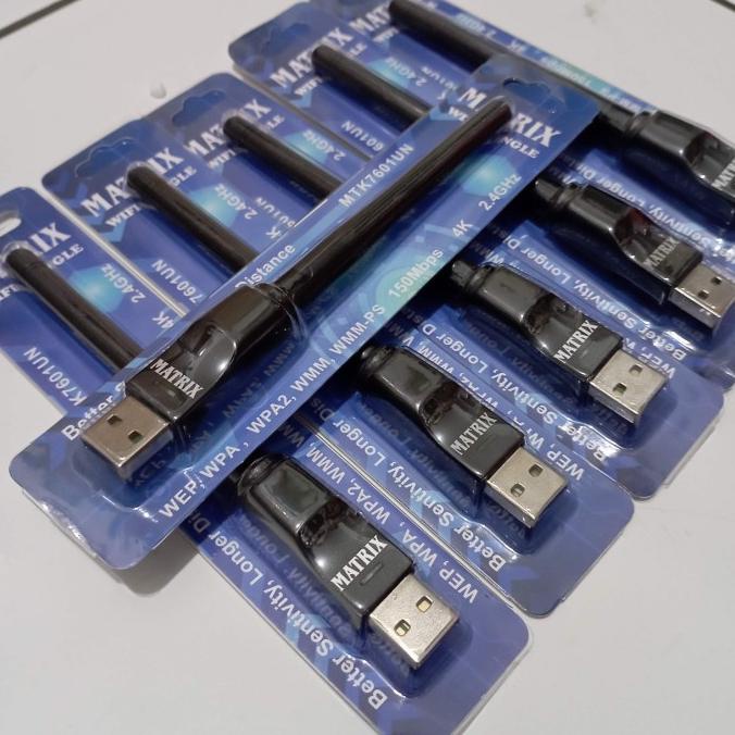 DONGLE WIFI MATRIX ORIGINAL MT7601 COCOK BUAT MATRIX APPLE HD PANTESAT Termurah