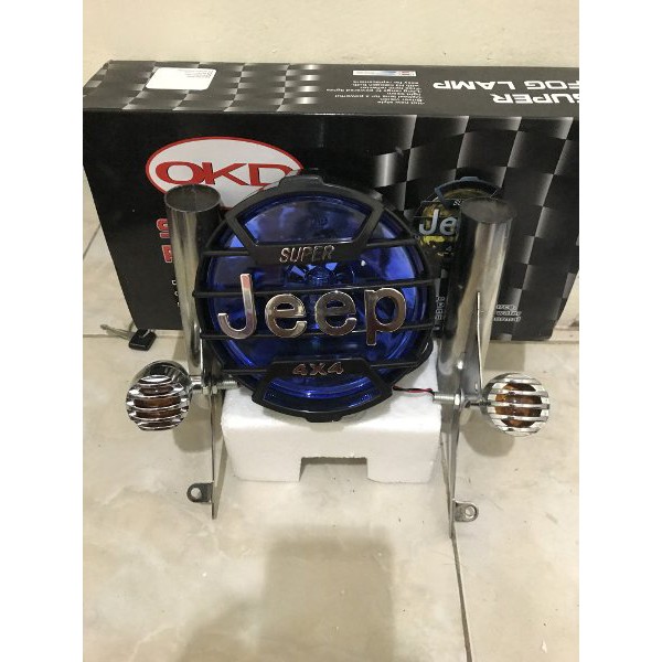 variasi RX king lampu jeep plus breket dan lampu sen