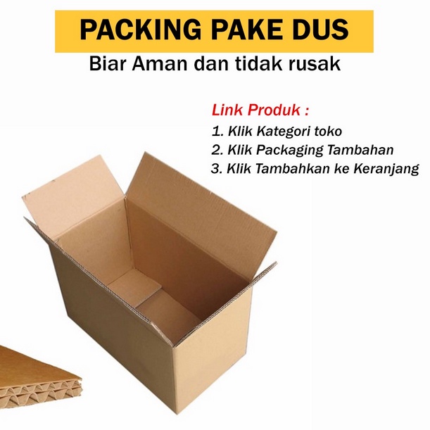 

byRiana- Packaging tambahan DUS / buble wrap