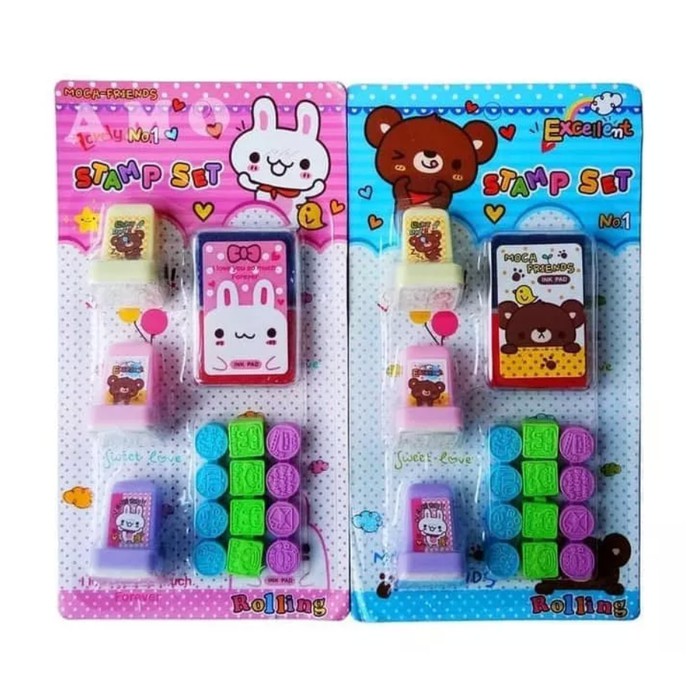 

Mainan Anak Mainan Anak Stempel Stamp Set YZ-390BR