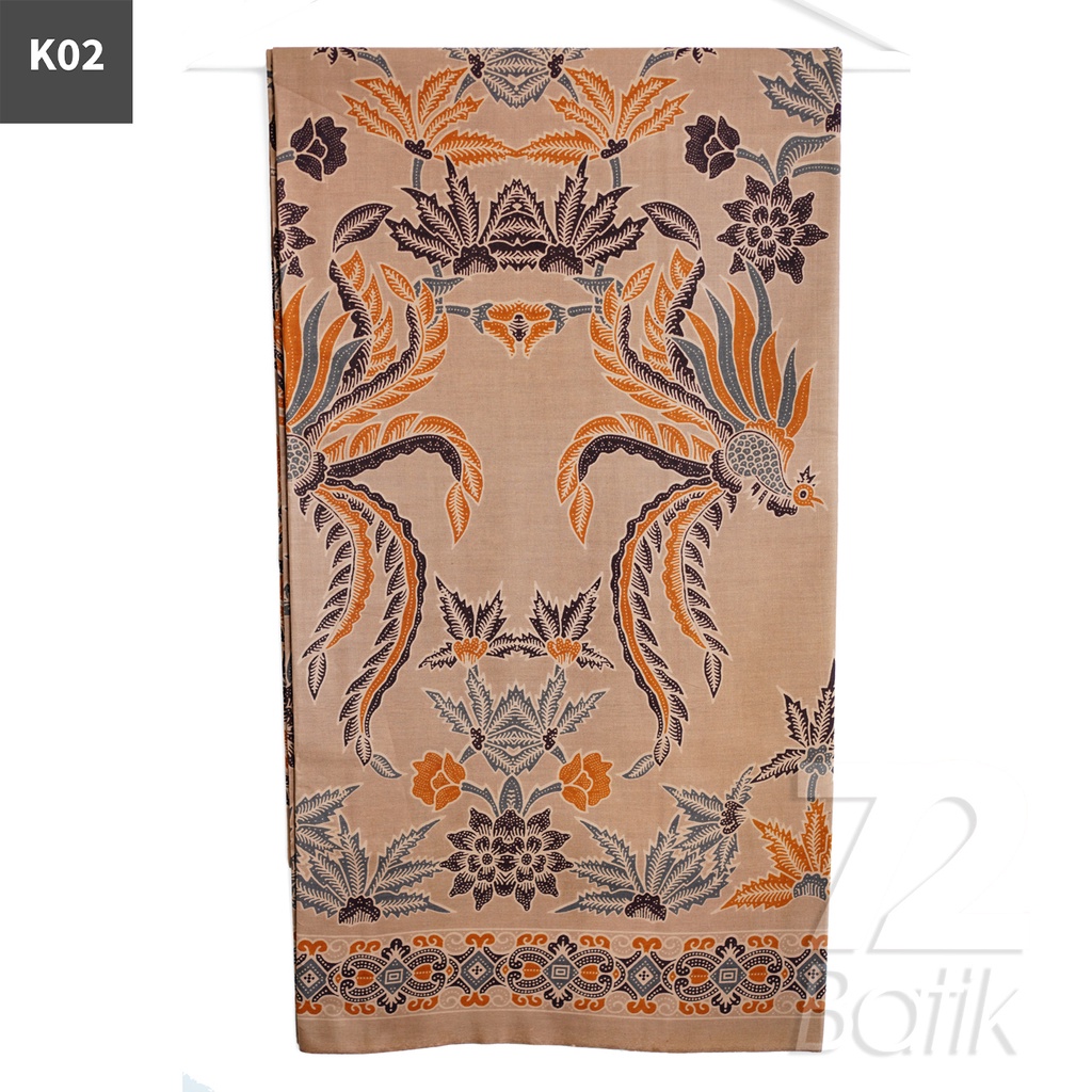 KAIN BATIK PREMIUM Bahan Katun Motif Peksi Asmoro Warna Coklat 722189 Cap 72 Jarik Jarit Samping Kebat Panjang Batik Katun Modern Premium Bahan Seragam Batik Pernikahan Kantor Keluarga Murah Kamen Jadi Batik Bali Lembaran