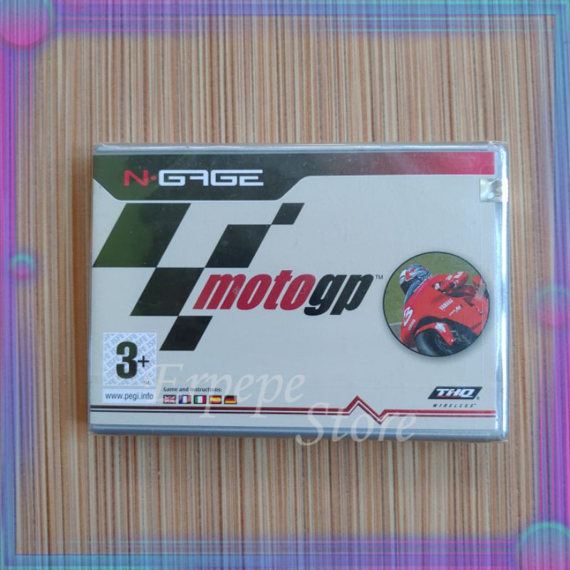 Game Card Nokia N Gage Classic QD Moto GP Segel