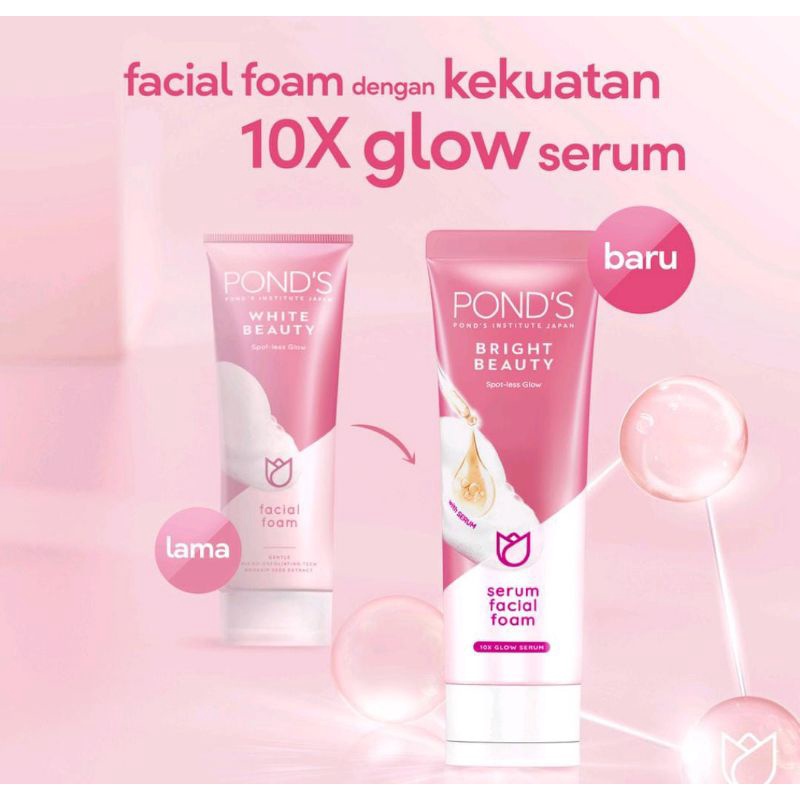 ponds bright beauty facial foam