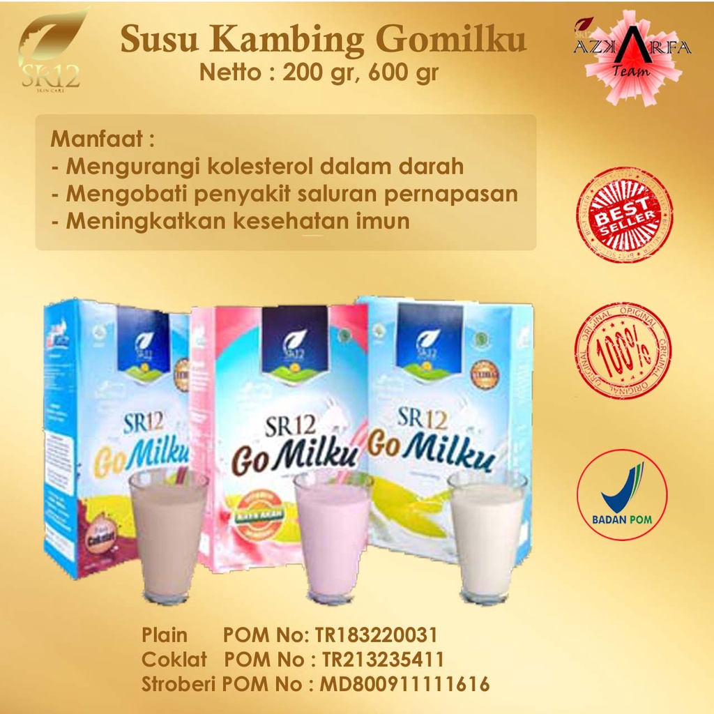

SUSU KAMBING/ ETAWA GOMILKU SR12