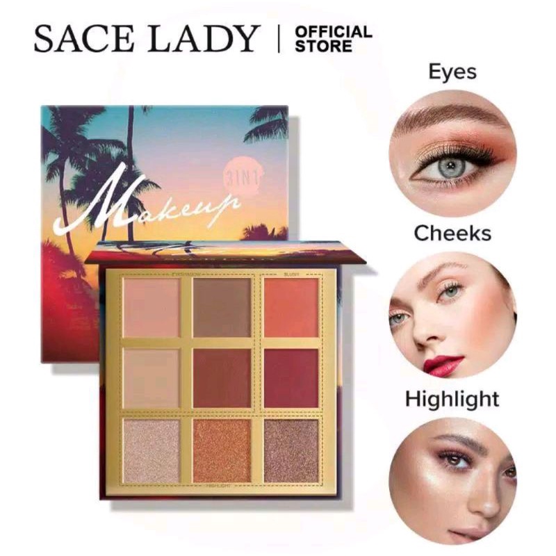 SACE LADY EYESHADOW PALLETE COMBINATION