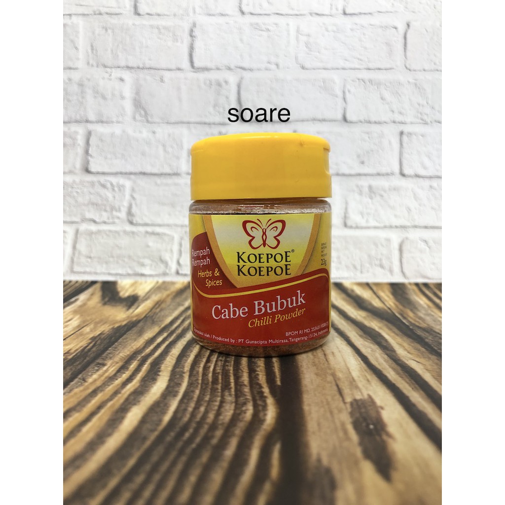 

Cabe Bubuk Koepoe-Koepoe 23gr