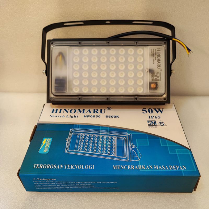 Lampu Sorot Led Flood Light Hinomaru 50 Watt / Shooting Light 50W Hinomaru