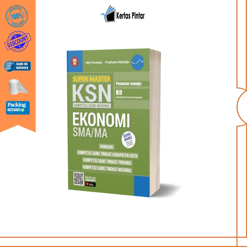 READY STOK SUPER MASTER KSN SMA/MA BIOLOGI KIMIA KEBUMIAN MATEMATIKA FISIKA GEOGRAFI EKONOMI Astronomi-KSN EKONOMI