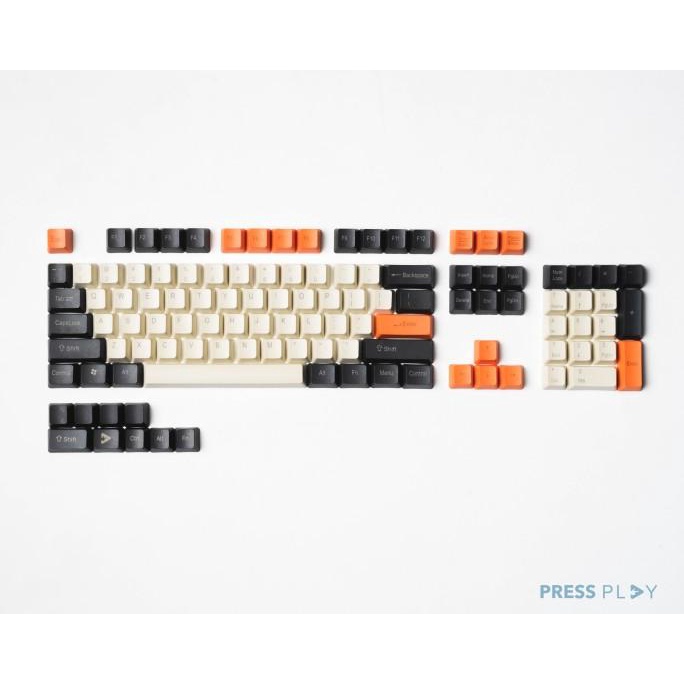 'Rust' Keycaps Mechanical Keyboard Full Set Single Shot Pbt