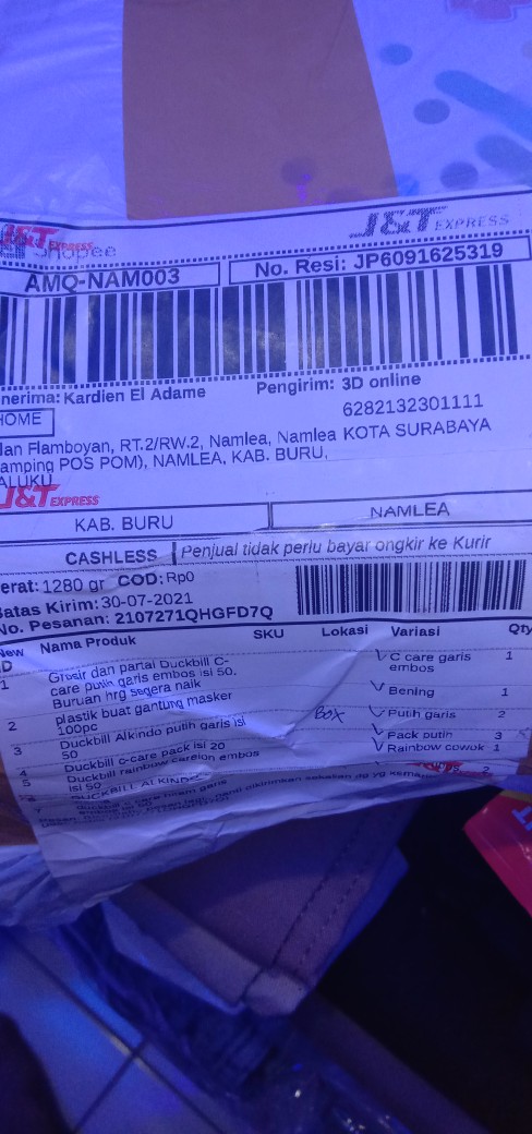 Plastik Gantung Kf94 13,5cmx26cm Isi 100